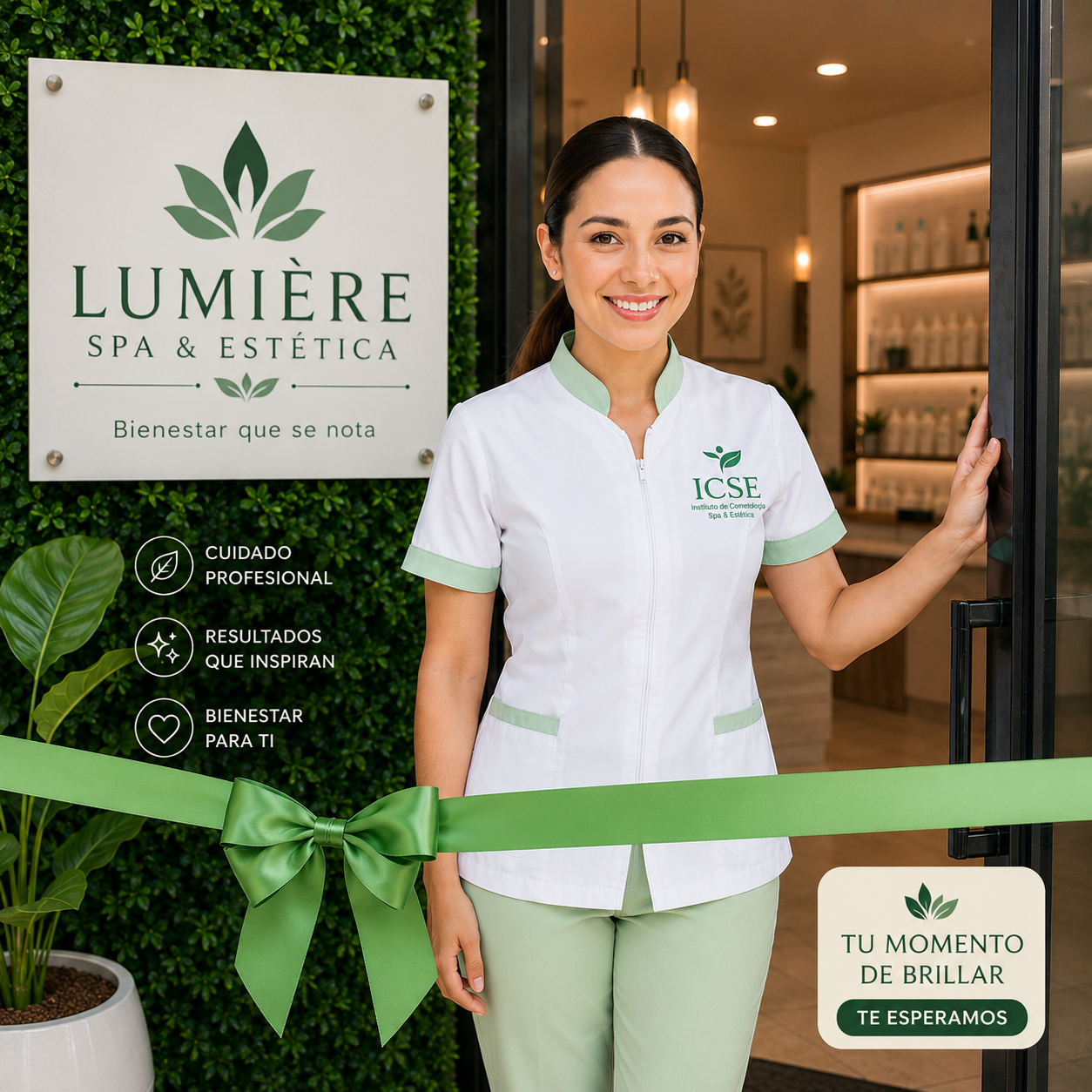 Egresadas ICSE trabajando en spas y cruceros internacionales