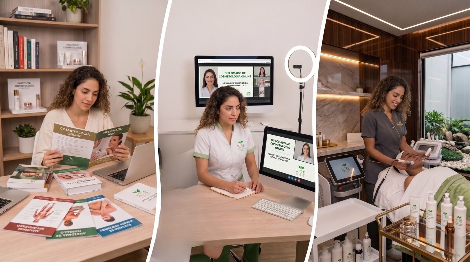 Certificación Online Cosmetología Facial ICSE