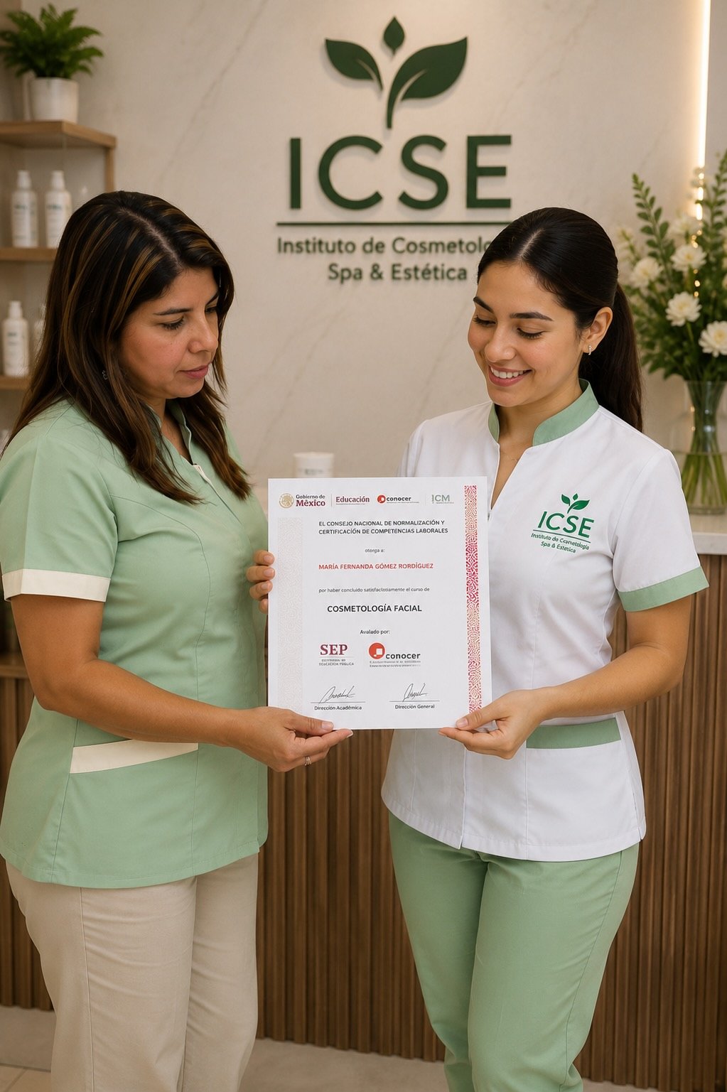 Certificación Online Cosmetología Facial ICSE