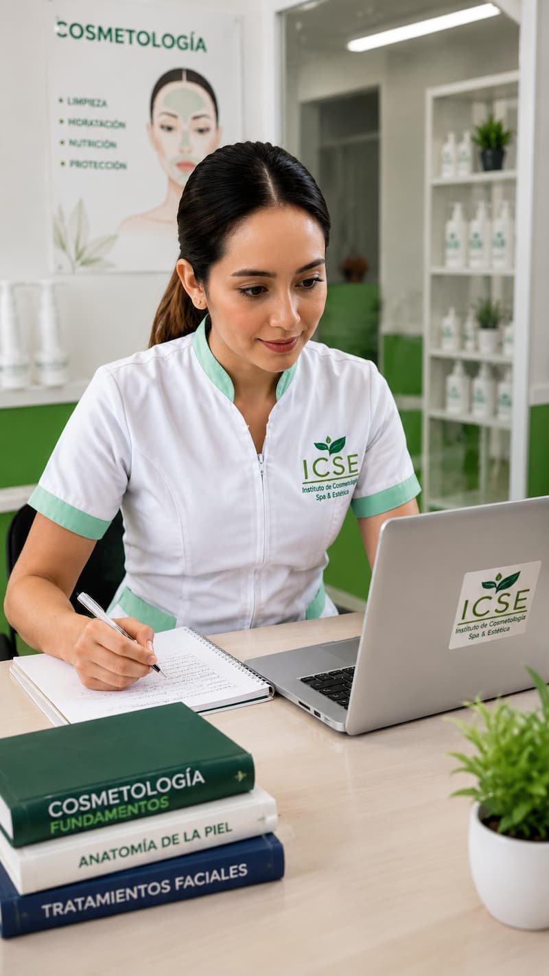 Diplomado Online Cosmetología Facial ICSE