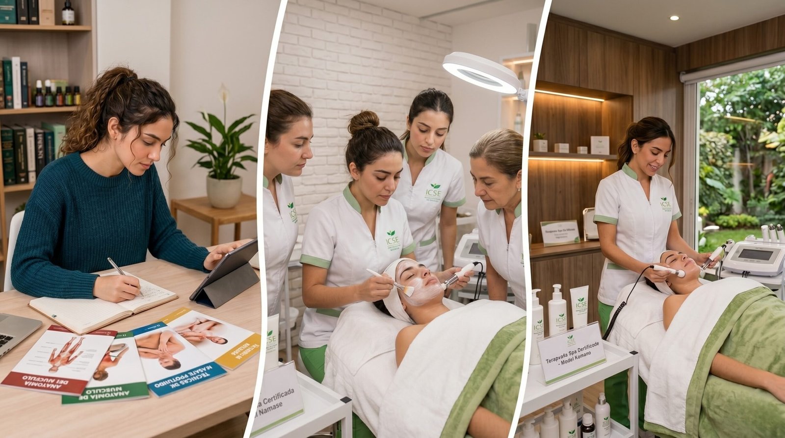 Transformación profesional ICSE Cosmetología Facial