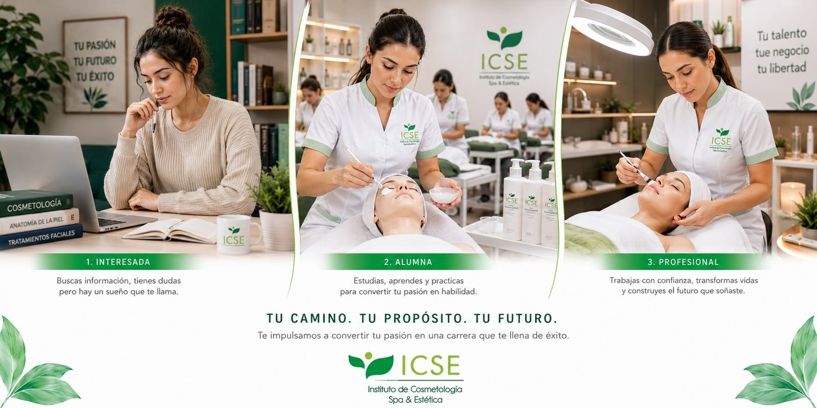 Alumnas ICSE en proceso de formación profesional